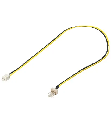 Produktbild von Lüfter Adapterkabel 3pin Stecker auf 2pin Buchse, Good Connections®