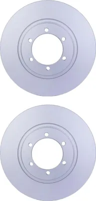 Produktbild von 2 Bremsscheiben innenbelüftet Ø 87 mm 27 mm HELLA für HYUNDAI TERRACAN