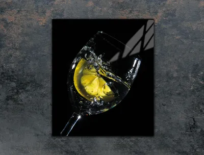 Produktbild von Schneidebrett aus gehärtetem Glas 45x52 cm mit Weinmotiv, hitzebeständig