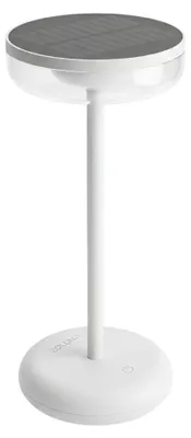 Produktbild von ZOLUNA Solar-Tischlampe Bobbie, weiß