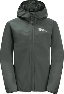 Produktbild von Jack Wolfskin Solyd Jacket K Kinder (Slate Green) Größe 128