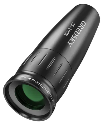 Produktbild von 25-fach-Teleobjektiv mit Stativ und Gegenlichtblende, FMC-Mehrfachbeschichtung, 22-mm-Objektiv, Dual-Mode-Zoom für Smartphones