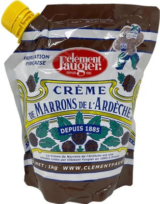Produktbild von Clement Faugier Die originale Maronencreme aus Frankreich 1 KG praktischer Beutel