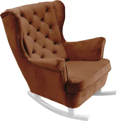 Produktbild von DomoHome Relaxsessel Armlehnensessel Armlehnen Fernsehsessel Loungesessel Polstersessel Couchsessel Armsessel Chair Wohnzimmersessel Ohrensessel | 102x81x95cm | Dark brown_29828