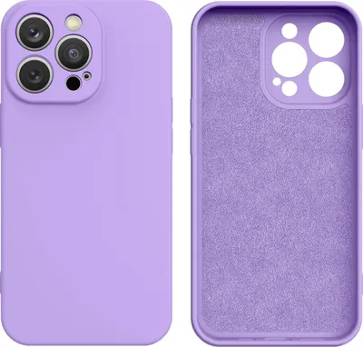 Produktbild von Silikonhülle Hülle für Iphone 14 Plus Lila
