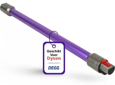 Teleskop-Staubsaugerrohr 32 mm für Dyson V7–V15, lila