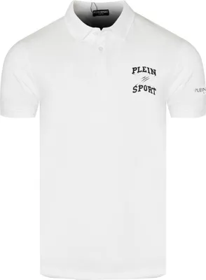 Produktbild von Plein Sport - Poloshirt für Herren, Atmungsaktiv SY2097 (L) (Weiß)