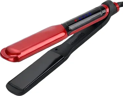Obrázok produktu pre Avizar, vlasová kulma 45 W s digitálnym displejom, čierna/červená