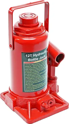 Produktbild von Wiltec część zamienna do profesjonalnej prasy warsztatowej 12 T - siłownik hydrauliczny - zamiennik do stalowej prasy hydraulicznej, prasy łożyskowej do prasowania, tłoczenia, formowania
