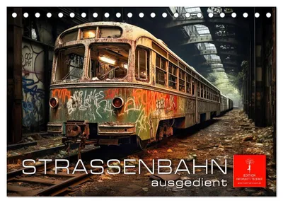 Produktbild von Straßenbahn ausgedient (Tischkalender 2027 DIN A5 quer), CALVENDO Monatskalender