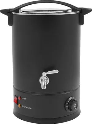 Produktbild von Elektrowachsmelzen, Edelstahlkonstruktion, Temperaturregelung, 12L Schwarz