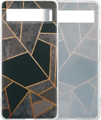 Image de étui imoshion Design pour le Google Pixel 6a - Noir Graphique