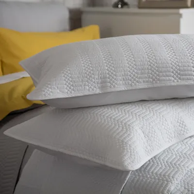 Image de Housse de coussin Belledorm Stratford BM308 (taille unique) (Gris)