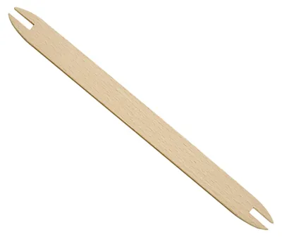 Obrázek produktu pro Nástroje pro tkalcovský stav, člunek, bukové dřevo, pletení pro kutily, velká velikost (2,5 x 30 x 0,43 cm)