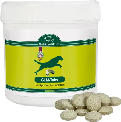 Produktbild von Schecker GLM-Tabs - Grünlippmuschel Tabletten 45 g (ca. 90 Tabl.) für die Gesundheit d. Gelenkapparates