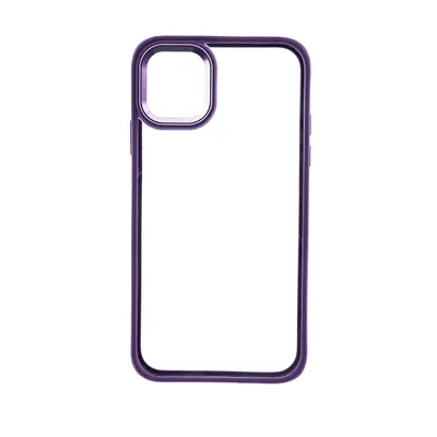 Immagine prodotto di Custodia per smartphone Cover posteriore Bumper TPU custodia protettiva compatibile con iPhone 14 Plus Viola