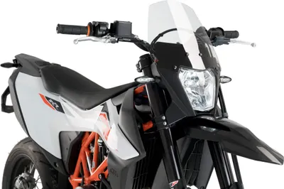 Immagine prodotto di Cupolino PUIG naked sport trasparente omologato ABE per Ktm