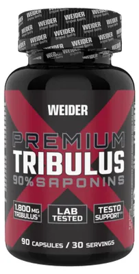 Produktbild von Weider Premium Tribulus (90 Caps) Unflavoured - Testosteron Booster - Tribulus