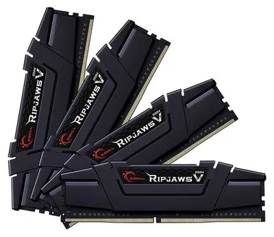 Image de Module mémoire G.Skill Ripjaws V F4-3600C18Q-32GVK 32 Go 4 x 8 Go DDR4 3600 MHz