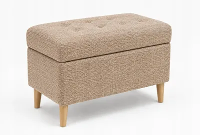 Zdjęcie produktu dla Pufa otwierana ze schowkiem przedpokój Jamnik 60x30x43 miodowy BM