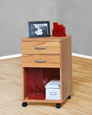 Produktbild von Rollcontainer Bürocontainer Schubcontainer Nachtschrank kernbuche kernbuche