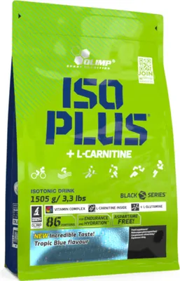 Obrázok produktu pre Olimp Nutrition Iso Plus, Športový nápoj, Koncentrát, Prášok, 1 kusov, Tropický, 348 kcal