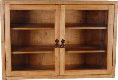 Produktbild von MiaMöbel Hängeschrank Mexico Möbel 96x66x38 cm Landhausstil Massivholz Pinie Honig
