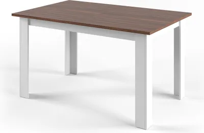Produktbild von Jedálenský stôl Vicco Karlos, 140 x 90 cm, orech/biela