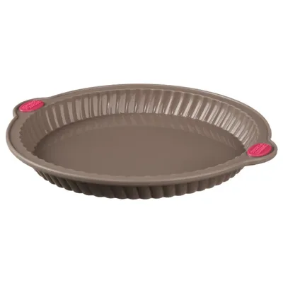 Zdjęcie produktu dla Silikonowa forma do pieczenia, forma do ciasta, okrągła forma do pieczenia, forma do bundt cake, forma do savarin - 29 cm