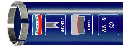 Produktbild von Carat Dia-Nass-Bohrk L-M FASTER Ø71x300xM30