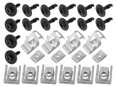 Produktbild von Audi A5 8T 2007 - Satz Clips zur Befestigung der Motorabdeckung, 28-teilig