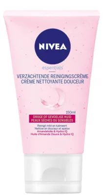 Produktbild von Nivea Essentials verzachtende reinigingscreme droge en gevoelige huid 150ML