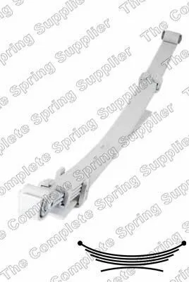Produktbild von LESJÖFORS 6159213 Blattfedern für MITSUBISHI L 200 / Triton Pickup (KJ, KK, KL) Hinten 550/775mm