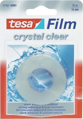 Produktbild von tesa Tesafilm crystal clear kristall klar transparent Rolle 33m x 15mm