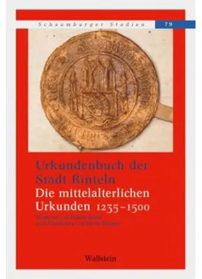 Produktbild von Urkundenbuch der Stadt Rinteln