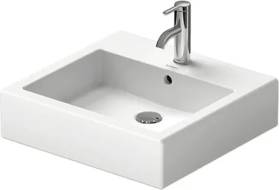 Produktbild von DURAVIT 0454500000 Waschtisch Vero 500 mm mit ÜL, mit