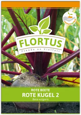 Produktbild von Rote Beete Rote Kugel 2 | Rote Beetesamen von FLORTUS