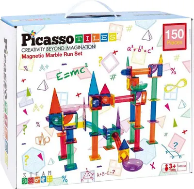 Immagine prodotto di PicassoTiles PTG150, Set di costruzioni, 3 anni, plastica, 150 pezzi, 3,18 kg