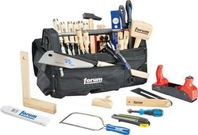 Produktbild von Forum Werkzeugtasche f. d. Holzbearb. 32-tlg. , 4317784945554