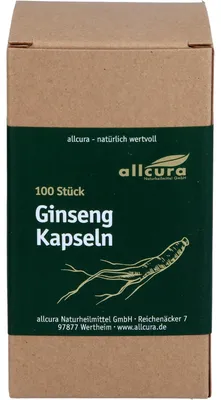 Produktbild von Ginseng Kapseln 500, 100 St KAP