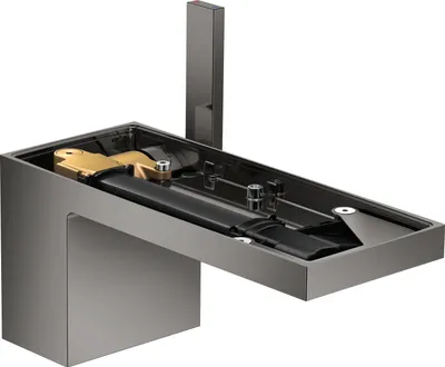 Produktbild von hansgrohe AXOR MyEdition Einhebel-Waschtischmischer 70 mit Push-Open Ablaufgarnitur, ohne Platte, 47012330