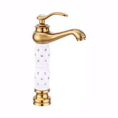 Produktbild von Waschtischarmatur, Retro-Stil, GOLDEN, KLIA LAUFERI