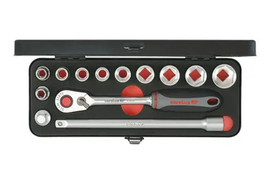 Produktbild von Carolus SLIM SIXTY Steckschlüssel-Satz 1/2", 12-tlg, 5500100