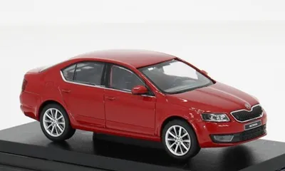 Zdjęcie produktu dla Škoda Octavia III (2012) - Czerwony Corrida, model ABREX, skala 1:43