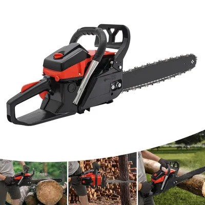 Obrázek produktu pro 18 palcový benzínová řetězová pila, ruční benzínová řetězová pila, benzínová řetězová pila, 58cc benzínová řetězová pila