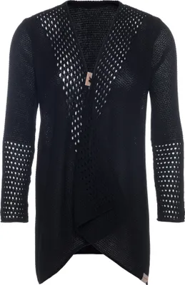 Produktbild von Knit Factory April Strickjacke - Schwarz - 40/42