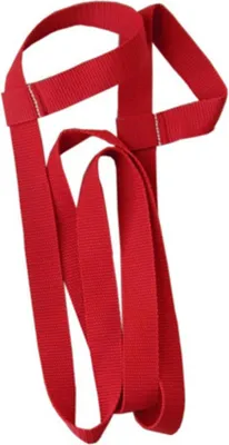 Produktbild von Kathrein Bockband mit Schlaufen für Rodel-Ziehseil – Robust & praktisch, Farbe:Rot