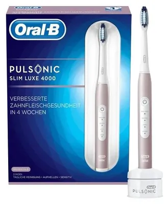 Produktbild von Oral-B elektrische Zahnbürste Pulsonic Slim Luxe 4000 Platinum