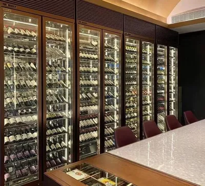 Zdjęcie produktu dla Chłodziarka do wina Szafka do przechowywania wina Stojak na wino Stojak na butelki