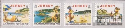 Produktbild von Briefmarken GB - Jersey 1999 Mi 773II-776II Viererstreifen (kompl.Ausg.) postfrisch Tourismus